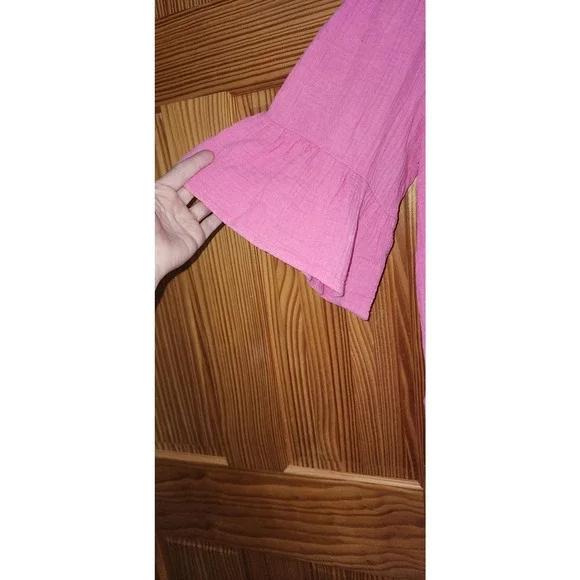 New In button front pink dress - Picture 4 of 8